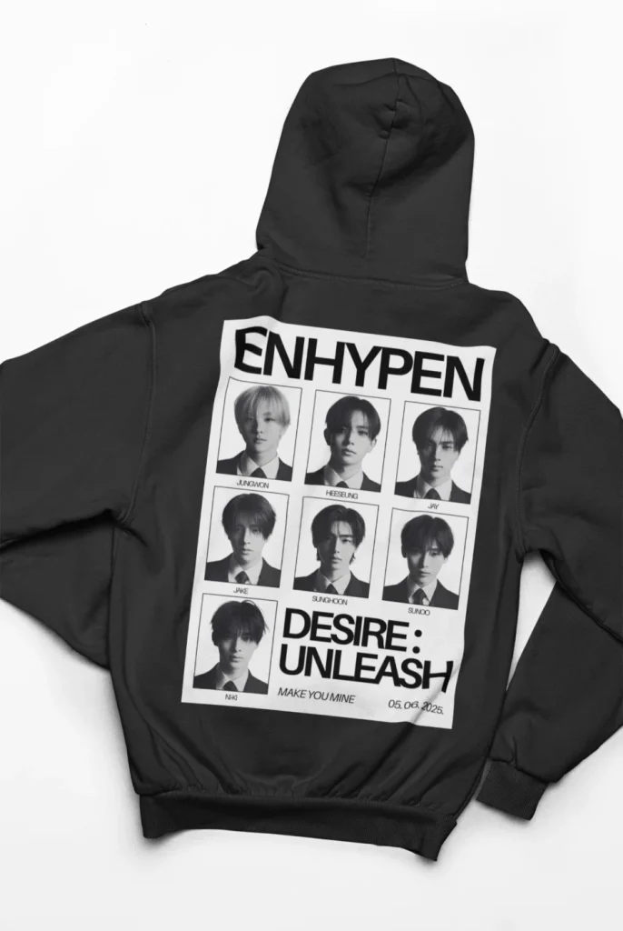 Enhypen Desire: Unleash Hoodie